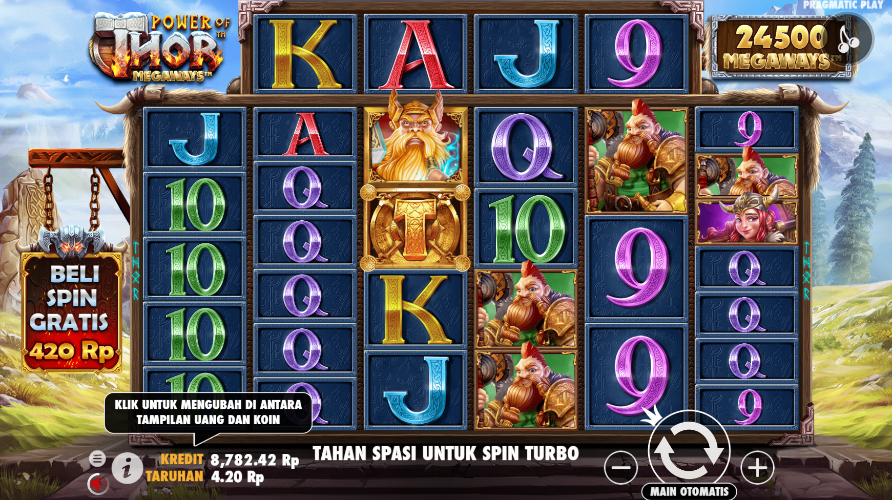 game slot gacor mudah menang power of thor